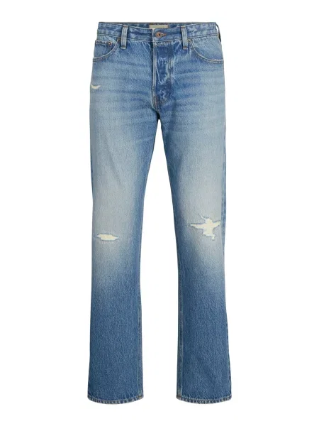 JACK & JONES Džinsai JJIChris JJCooper tamsiai džinso mėlyna