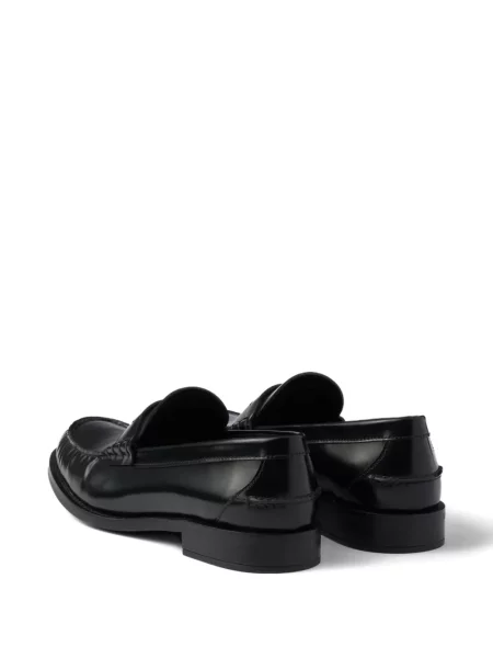 Pantofi loafer Prada din piele negru