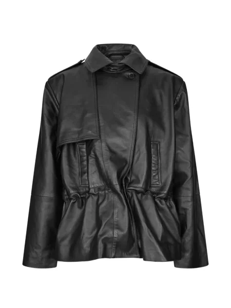 Geanta de piele Rotate Birger Christensen negru