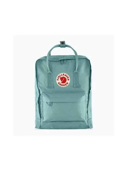 Однотонный большой рюкзак Fjallraven голубой