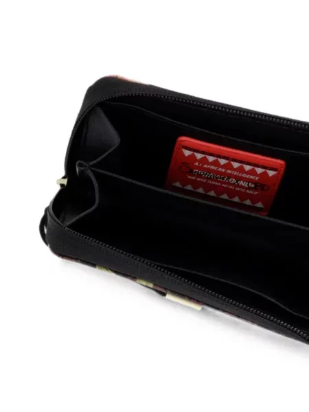 Gėlėtas raštuotas piniginė Sprayground ruda