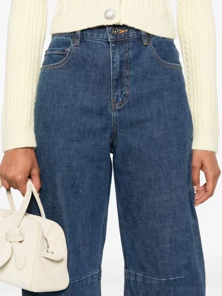 Blugi Self-portrait albastru