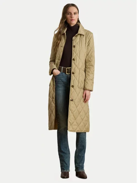 Paltas Lauren Ralph Lauren smėlinė