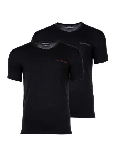 Póló Emporio Armani fekete
