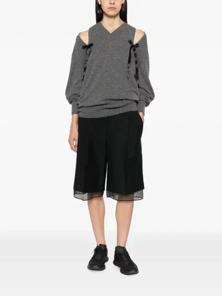 Pulover Simone Rocha cu funde gri