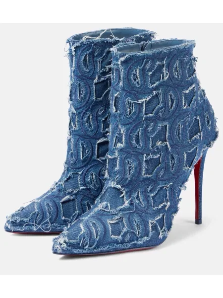 Pantofi cu toc Christian Louboutin albastru