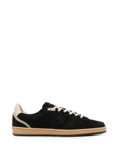 Sneakerși Philippe Model Paris cu autograf negru