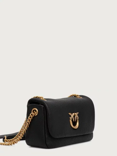 Colier Pinko din piele negru