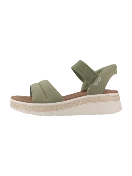 Skechers Sandały BOBS Sun Ray zielony