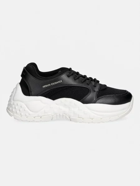 Tenisky Armani Exchange čierna