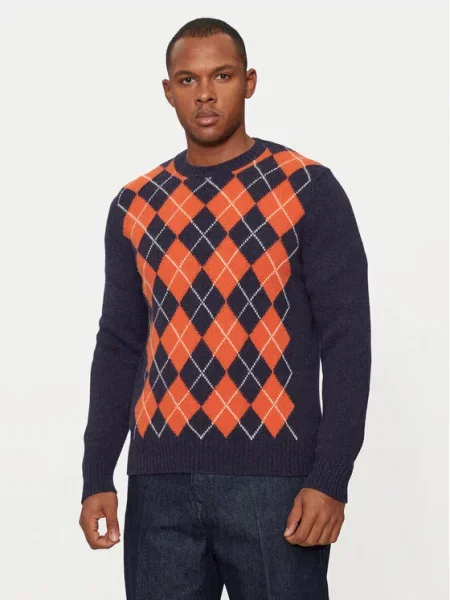 Pulover United Colors Of Benetton modra