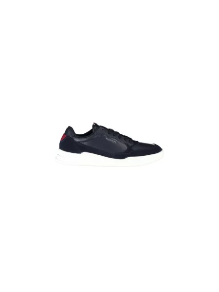 Sneakersy Tommy Hilfiger skórzane niebieskie
