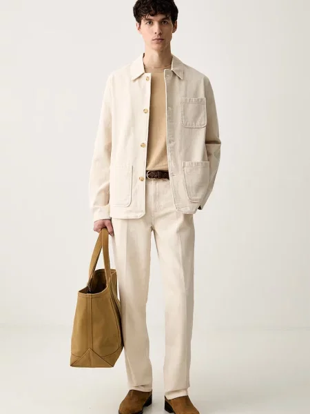 Michael Kors blugi regular pentru bărbați bej