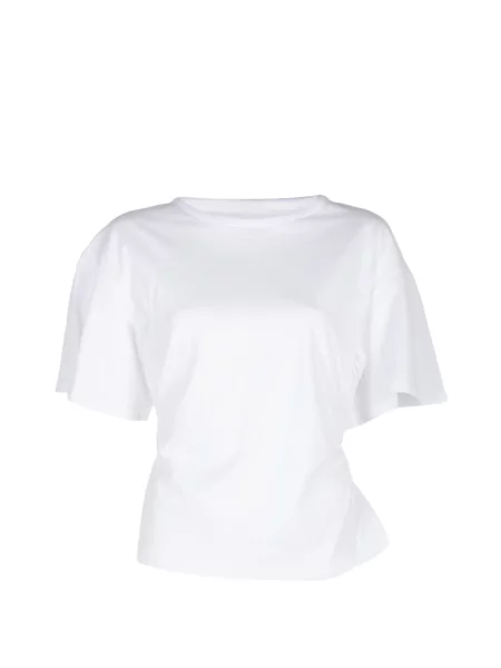 Tricou Citizens Of Humanity cu volane alb