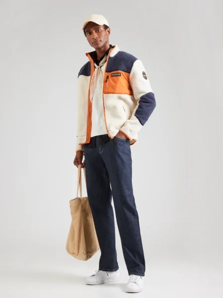 Jopa iz flisa Napapijri iz flisa bež