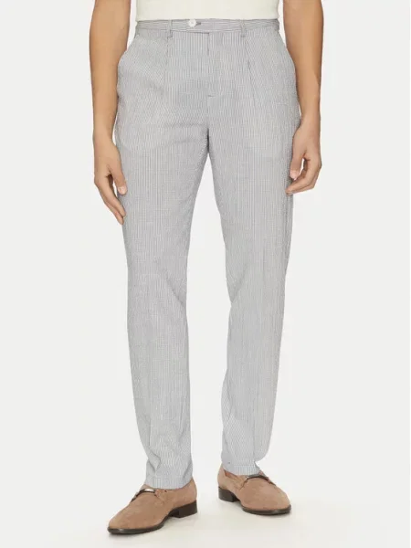 Marciano Guess spodnie z domieszką wełny MAX w fasonie chinos niebieski