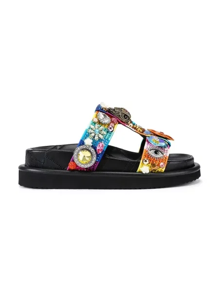 Kurt Geiger London papuci pentru femei Orson Tutti Frutti negru