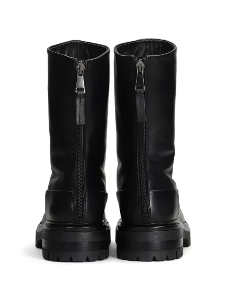 Botine Elena Iachi din piele negru