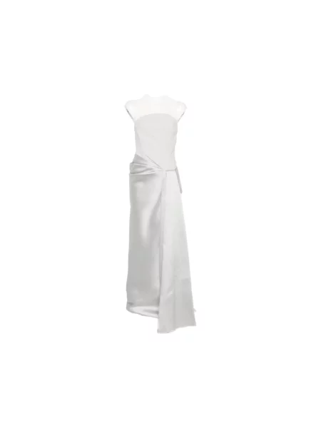 Sukienka maxi Solace London bez ramiączek szara
