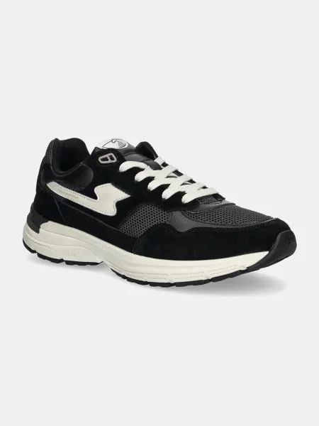 Stepney Workers Club sneakers Amiel S-Strike Suede Mix negru