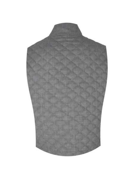 Matlasat vestă Tagliatore gri