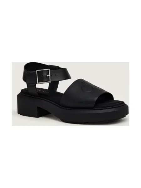 Calvin Klein De piele sandale negru