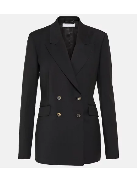 Sacou Gabriela Hearst de lână negru