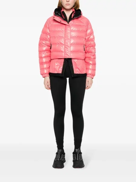 Striukė Moncler dygsniuotas rožinė