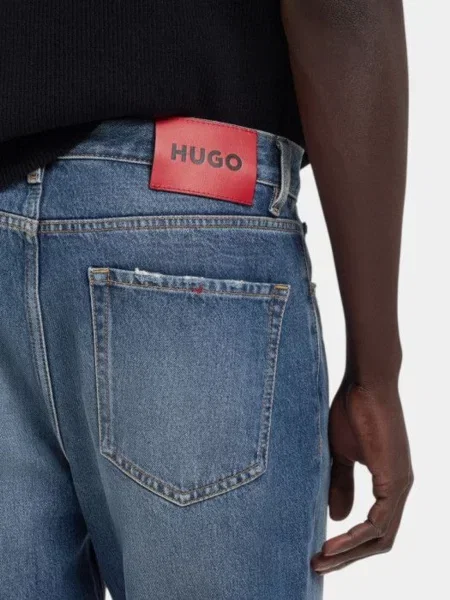 Завужені джинси HUGO синій