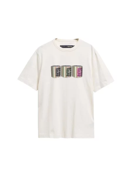 Barbour x PAUL SMITH T-shirt biała