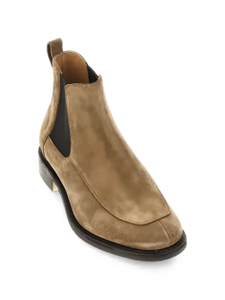 Κιλότα Church's σουέτ slip-on καφέ