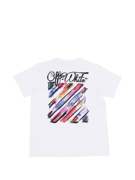 Koszulka dziecięca Off-white biała