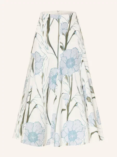 Ted Baker Spódnica Chanla Z Lnem weiss