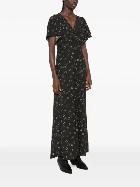 Rochie maxi Isabel Marant negru