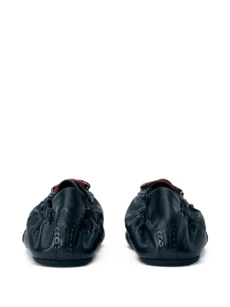 Sneakerși Prada din piele negru