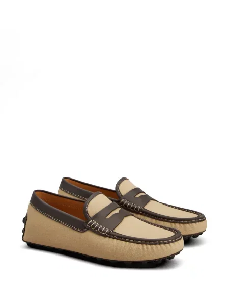 Pantofi loafer Tod's din canvas