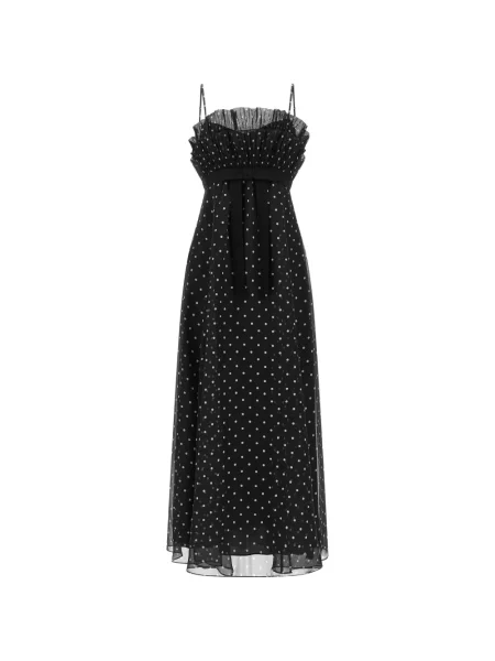 Rochie midi Zimmermann cu volane negru