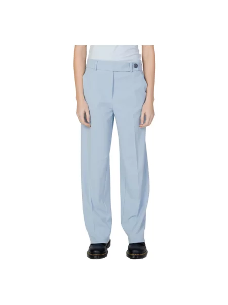 Spodnie cygaretki Only niebieskie