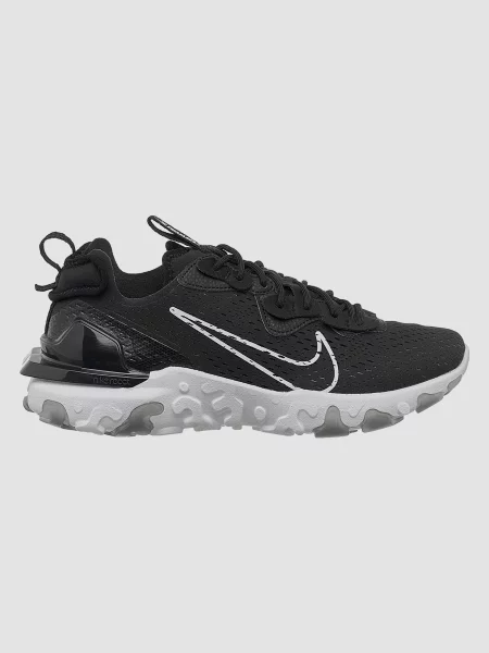 Замшевые кроссовки Nike React черные