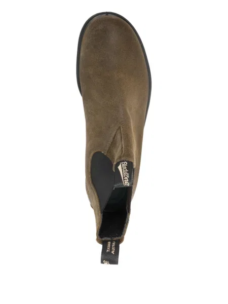 Botine chelsea Blundstone din piele de căprioară maro