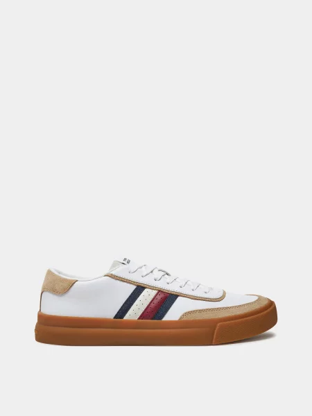 Кожаные кеды Tommy Hilfiger белые