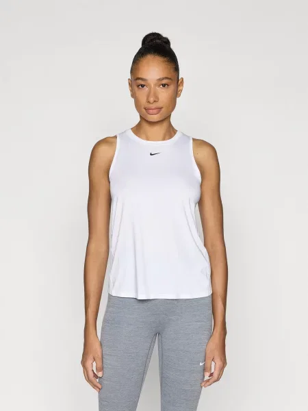 NIKE Sport top ONE CLASSIC' alb