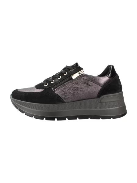 Sneakersy Igi&co skórzane czarne