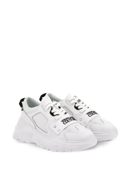 Sneakerși Versace Jeans Couture plasă alb