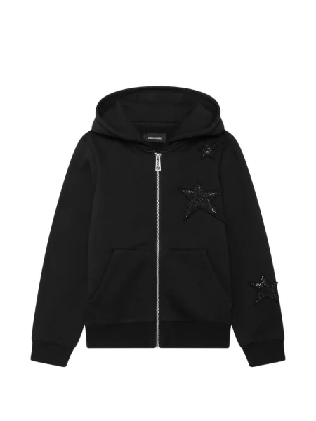 Bluza z kapturem dziecięca Zadig & Voltaire czarna