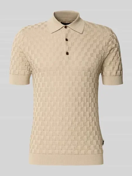 Koszulka polo o kroju slim fit z czystej bawełny model ‘Heritage’ Matinique