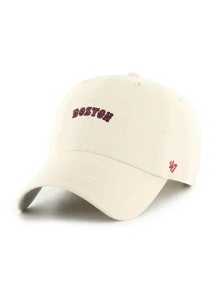 Baseballová čepice 47 brand MLB Boston Red Sox s aplikací béžová