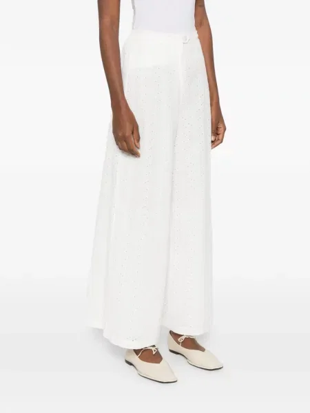 Pantaloni Forte_forte cu buline alb