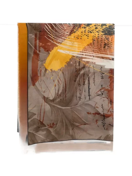 Fular D'aniello cu imagine cu imprimeu abstract