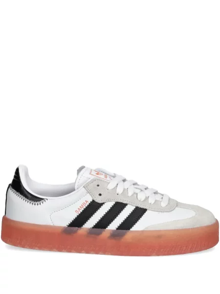 Sneakerși Adidas Campus cu dungi plasă gri